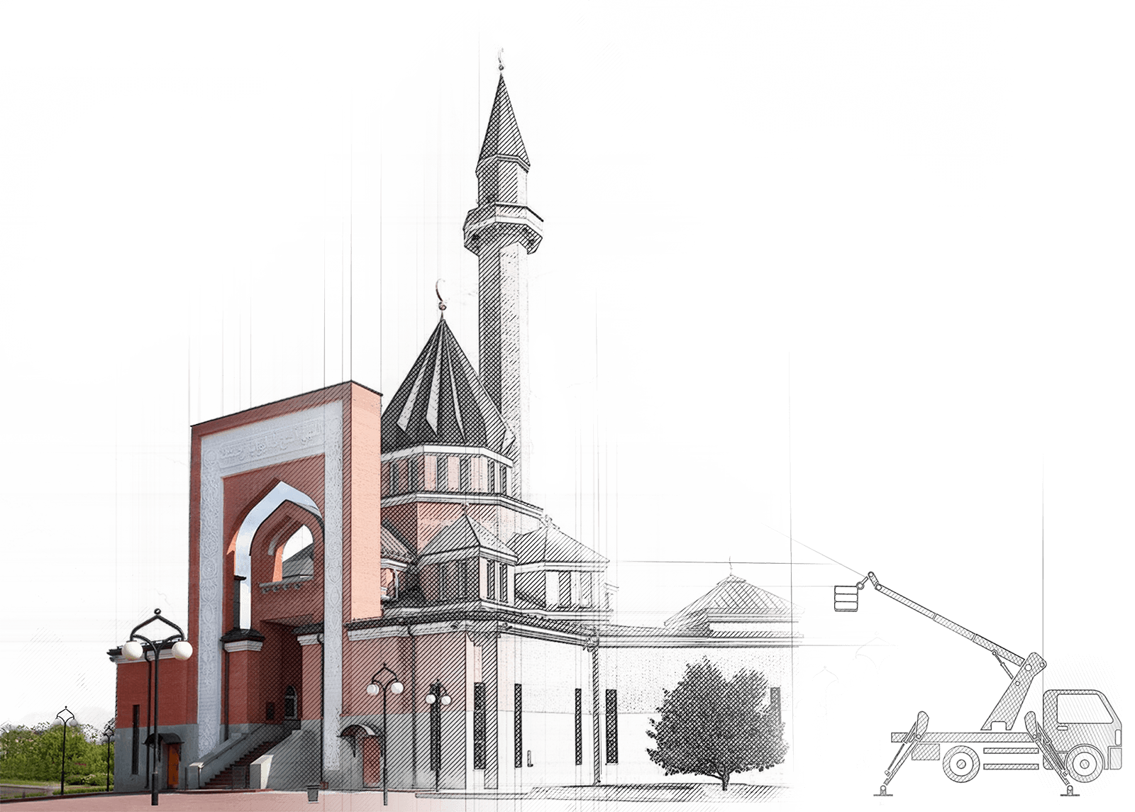 Moscow Memorial Mosque on Poklonnaya Hill – Monotek Stroy